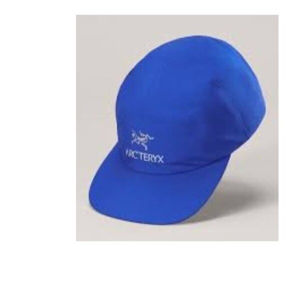 NWT Arc'teryx Gore-Tex Gore 5 Panel Blue Cap Hat Vitality 7762 Retail $110 - Picture 1 of 7